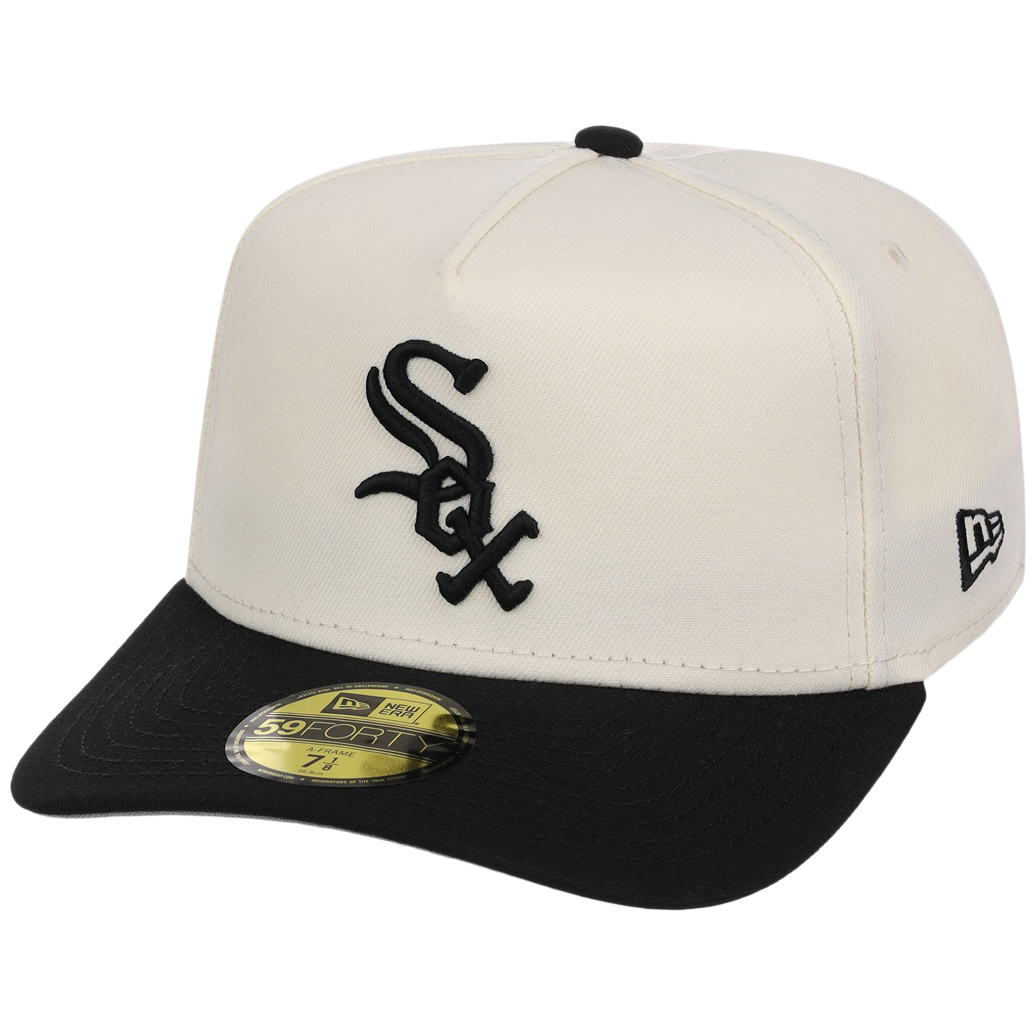 Chicago White Sox MLB Chrome Noir New Era 59FORTY