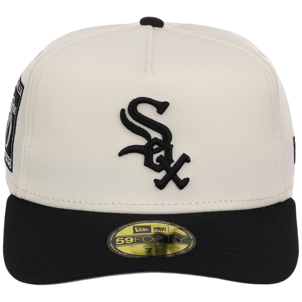 Chicago White Sox MLB Chrome Noir New Era 59FORTY