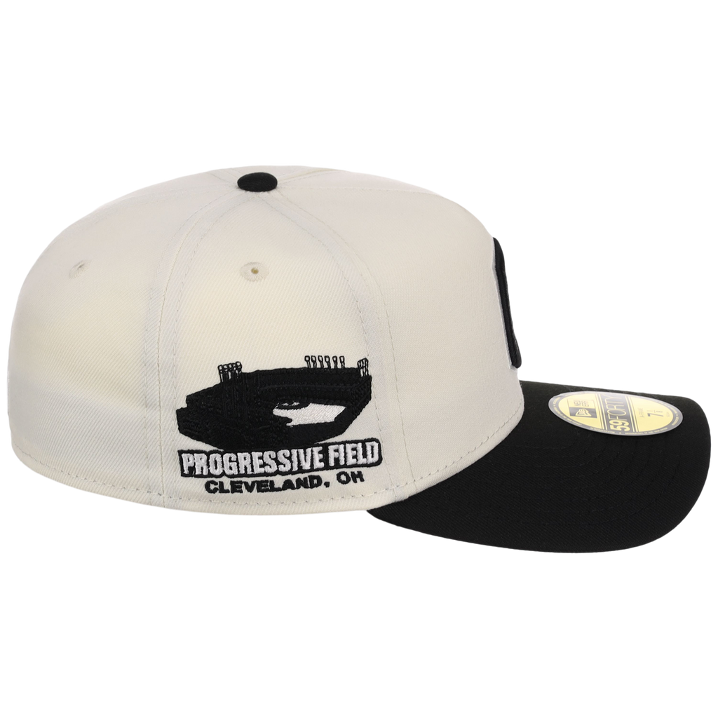 Cleveland Guardians MLB Chrome Noir New Era 59FORTY
