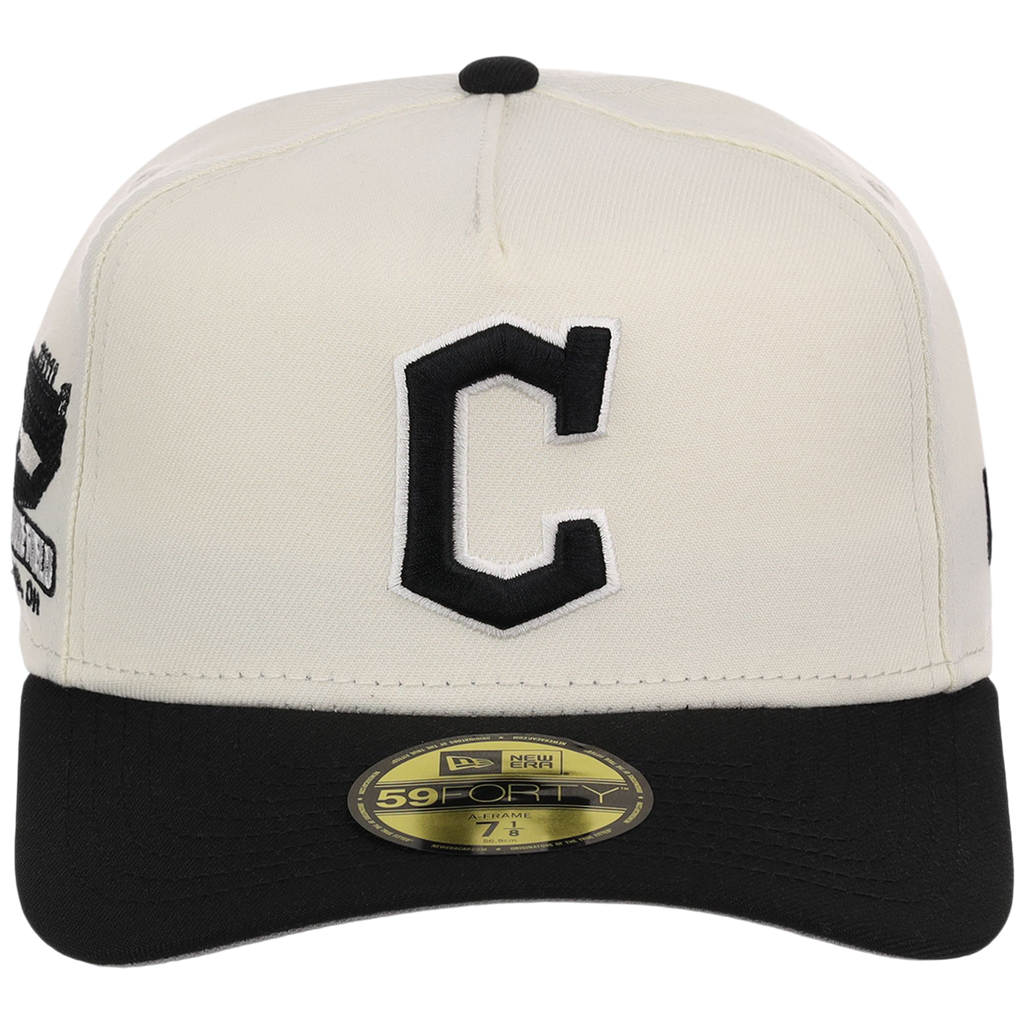 Cleveland Guardians MLB Chrome Noir New Era 59FORTY