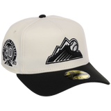 Colorado Rockies MLB Chrome Noir New Era 59FORTY