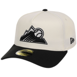 Colorado Rockies MLB Chrome Noir New Era 59FORTY