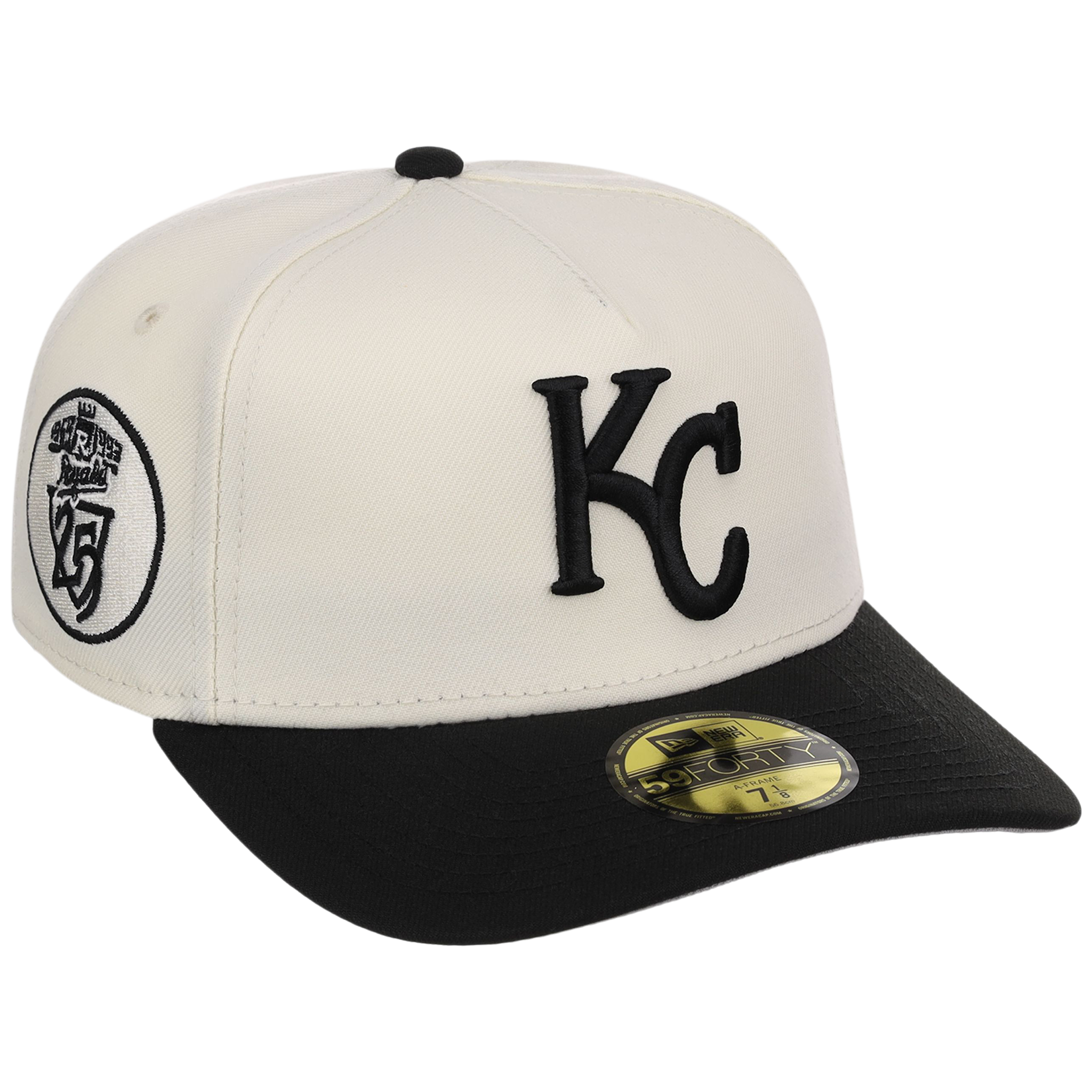 Kansas City Royals MLB Chrome Noir New Era 59FORTY