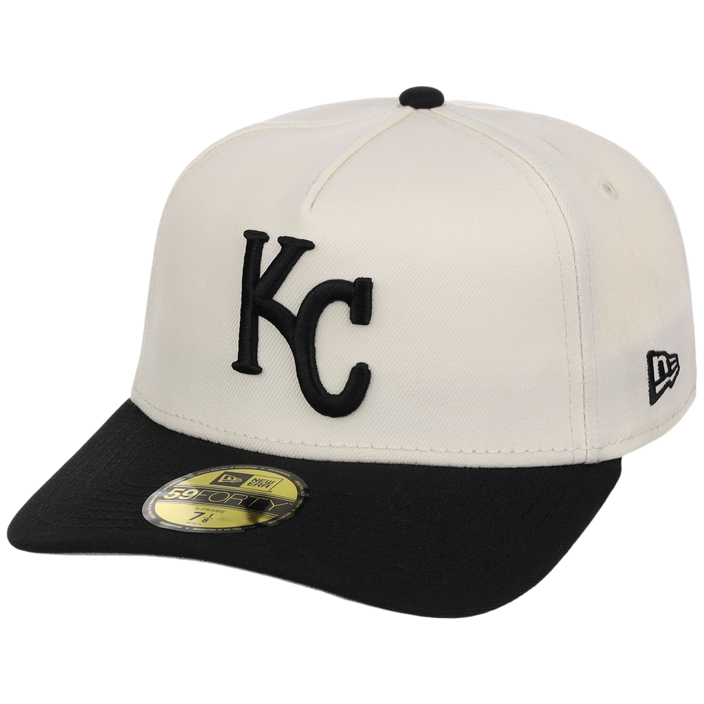 Kansas City Royals MLB Chrome Noir New Era 59FORTY