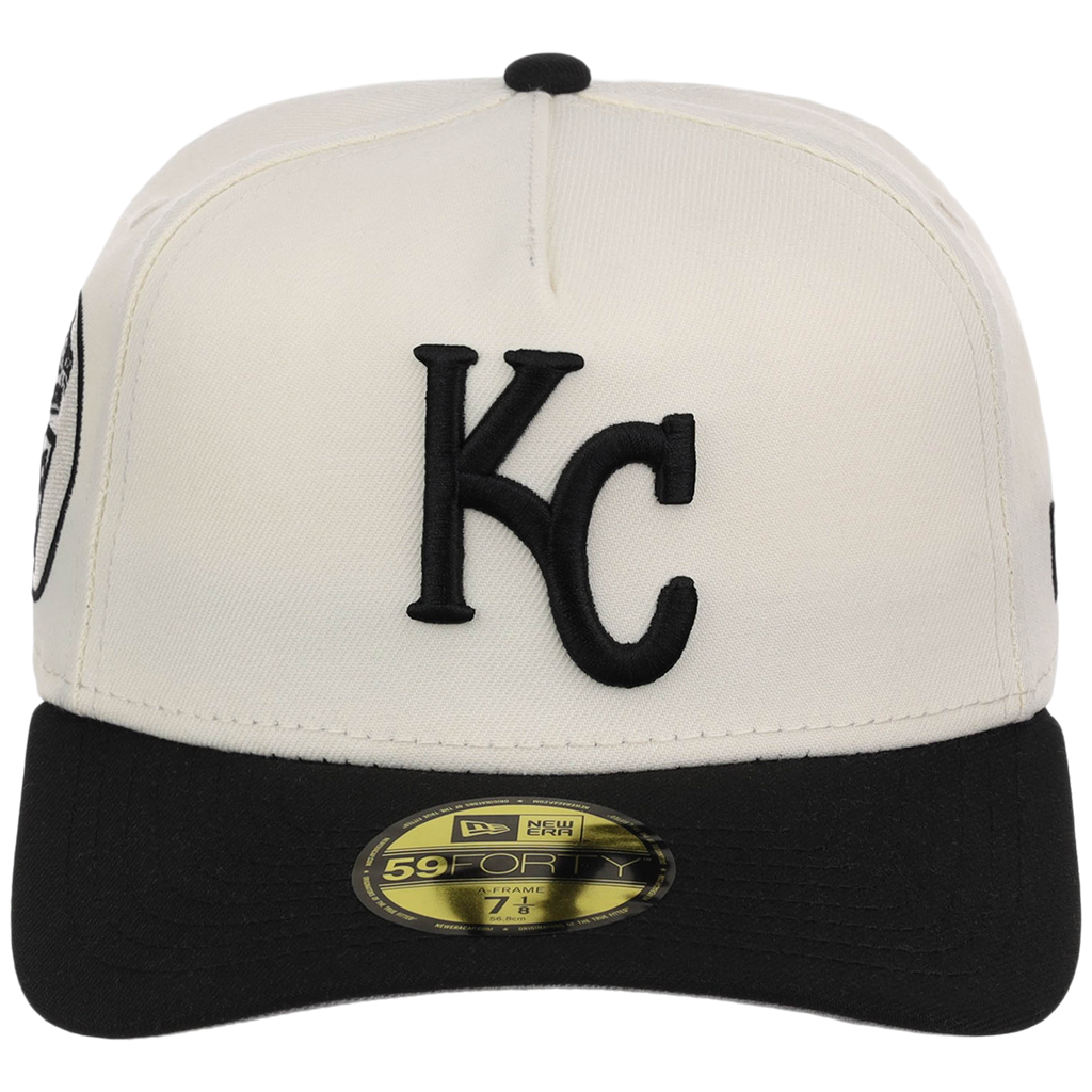 Kansas City Royals MLB Chrome Noir New Era 59FORTY