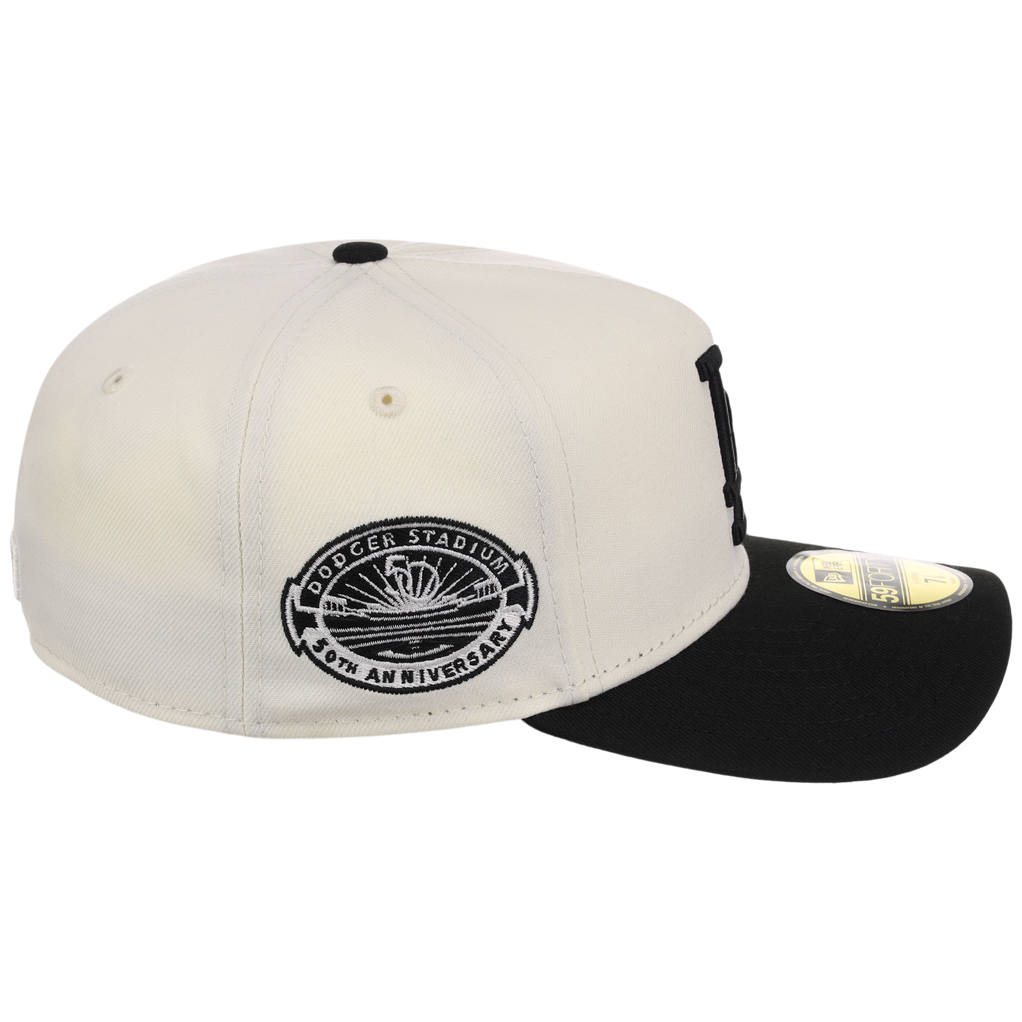 Los Angeles Dodgers MLB Chrome Noir New Era 59FORTY