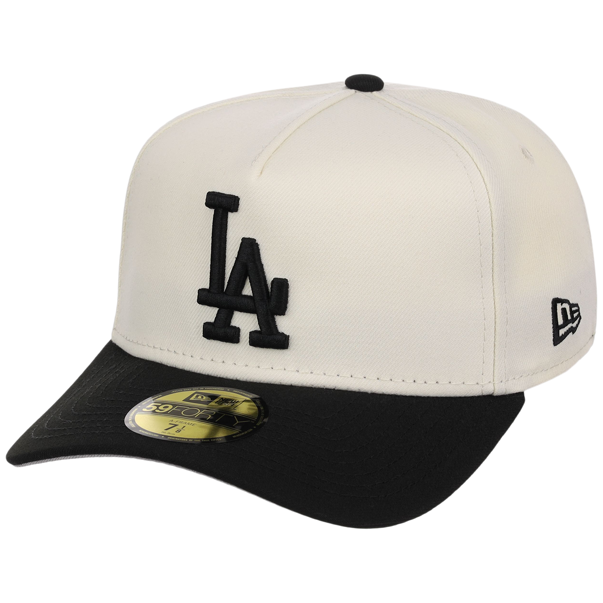 Los Angeles Dodgers MLB Chrome Noir New Era 59FORTY