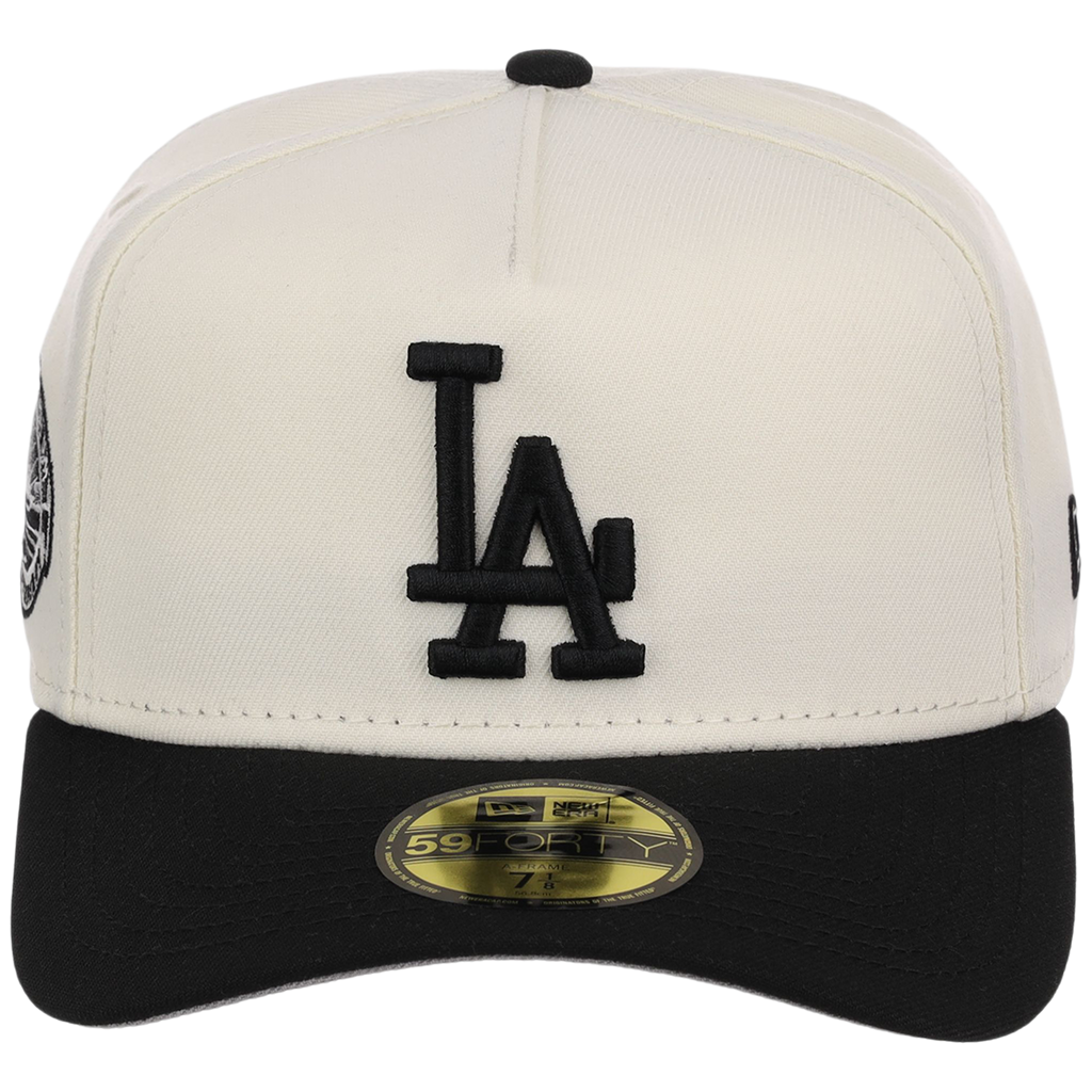 Los Angeles Dodgers MLB Chrome Noir New Era 59FORTY