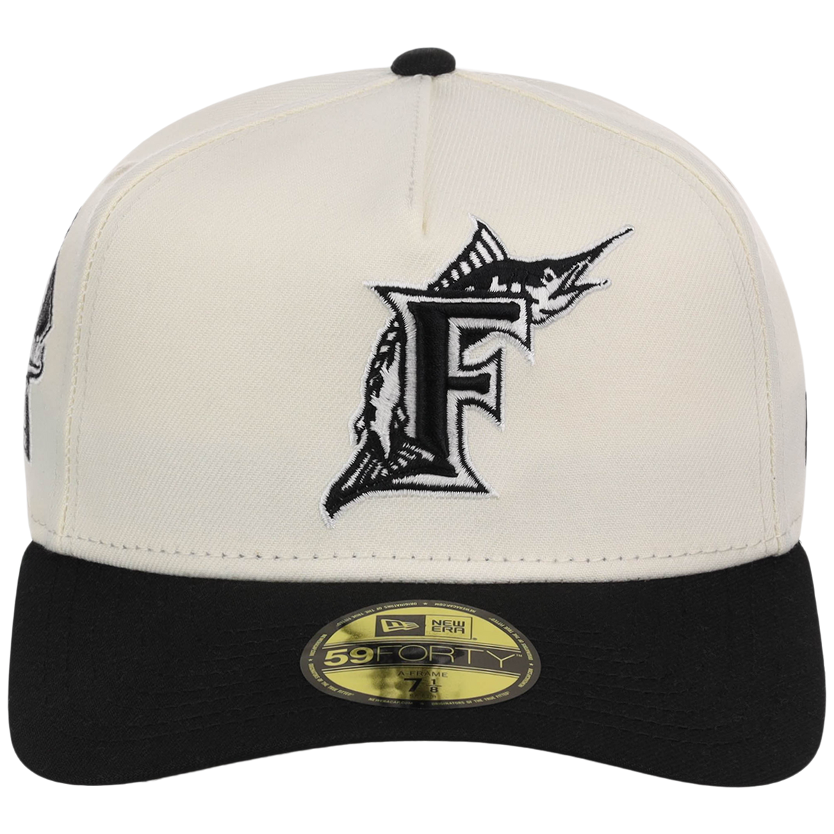 Miami Marlins MLB Chrome Noir New Era 59FORTY