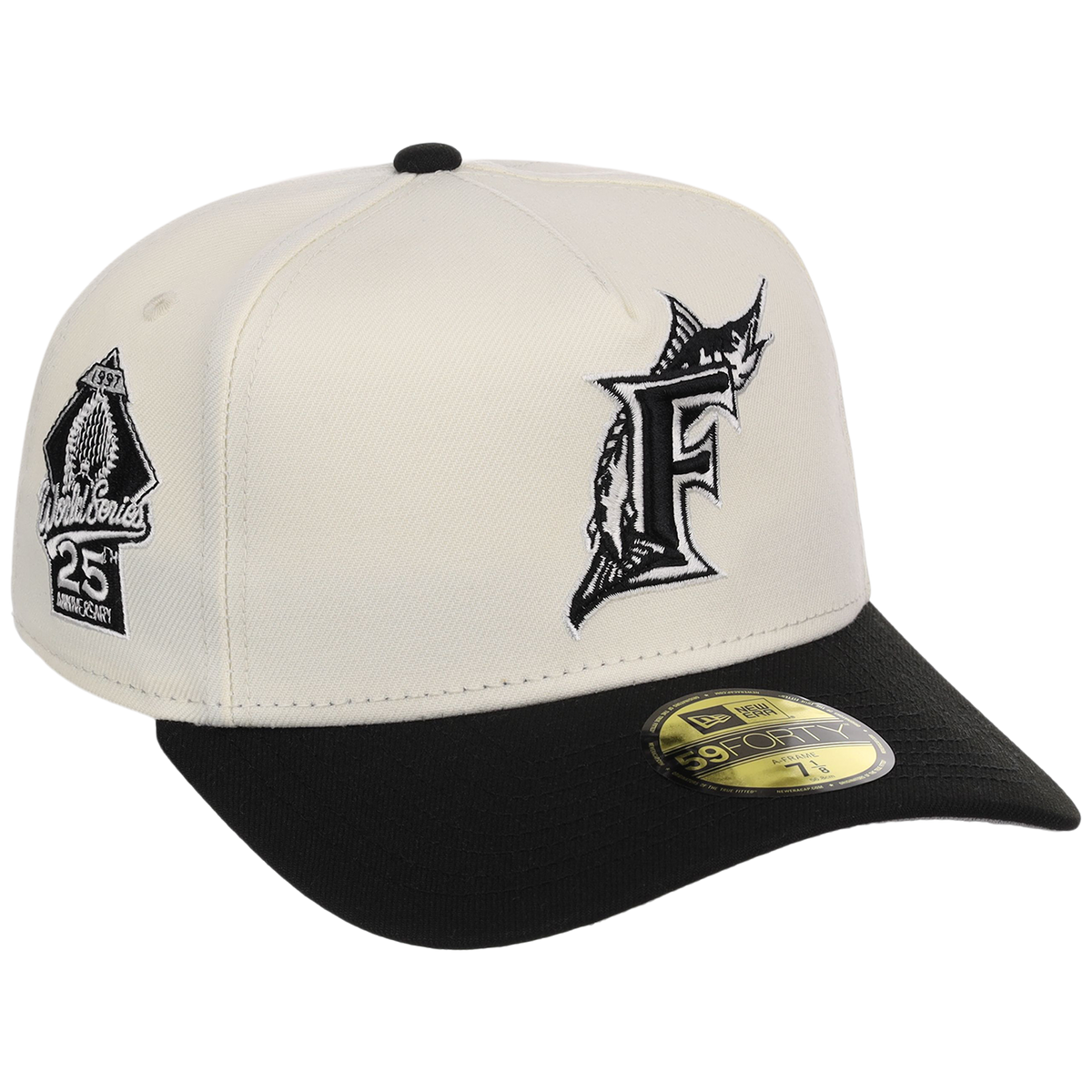 Miami Marlins MLB Chrome Noir New Era 59FORTY