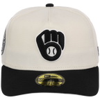 Milwaukee Brewers MLB Chrome Noir New Era 59FORTY
