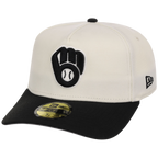 Milwaukee Brewers MLB Chrome Noir New Era 59FORTY