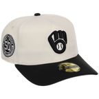 Milwaukee Brewers MLB Chrome Noir New Era 59FORTY