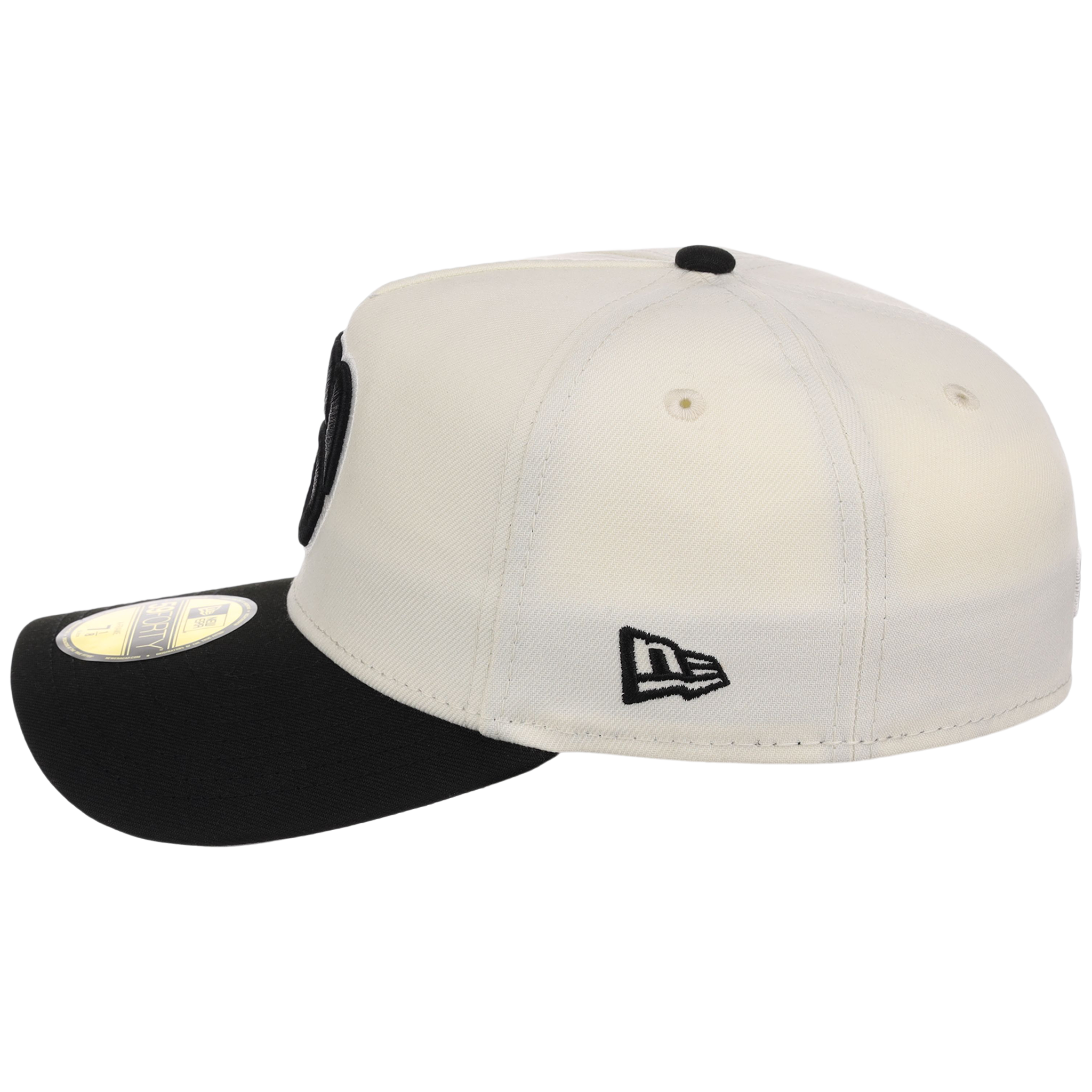 Milwaukee Brewers MLB Chrome Noir New Era 59FORTY
