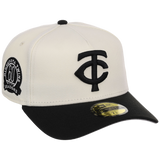 Minnesota Twins MLB Chrome Noir New Era 59FORTY