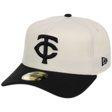 Minnesota Twins MLB Chrome Noir New Era 59FORTY