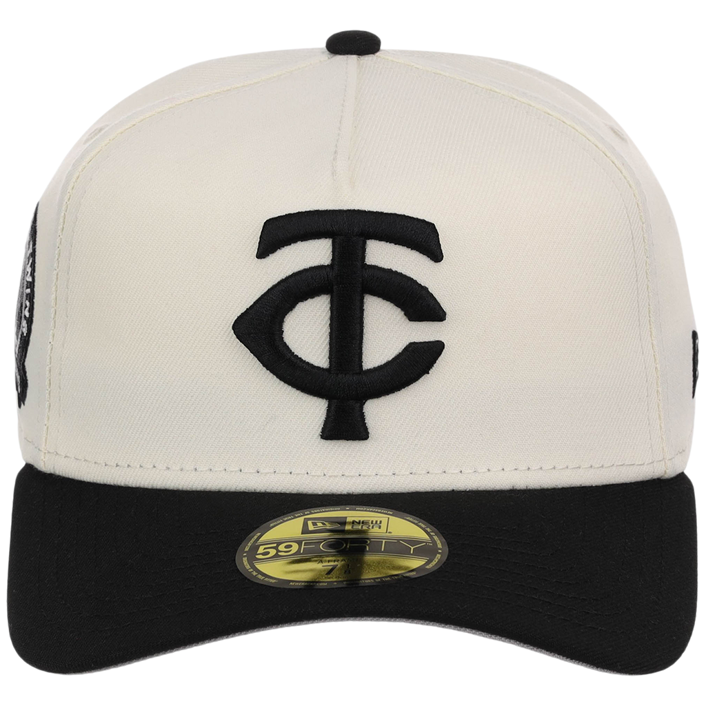 Minnesota Twins MLB Chrome Noir New Era 59FORTY