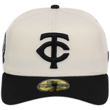 Minnesota Twins MLB Chrome Noir New Era 59FORTY