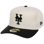 New York Mets MLB Chrome Noir New Era 59FORTY