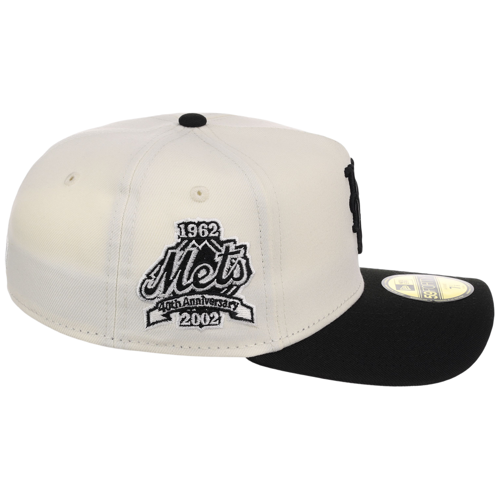 New York Mets MLB Chrome Noir New Era 59FORTY