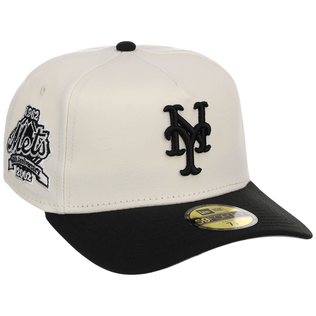 New York Mets MLB Chrome Noir New Era 59FORTY