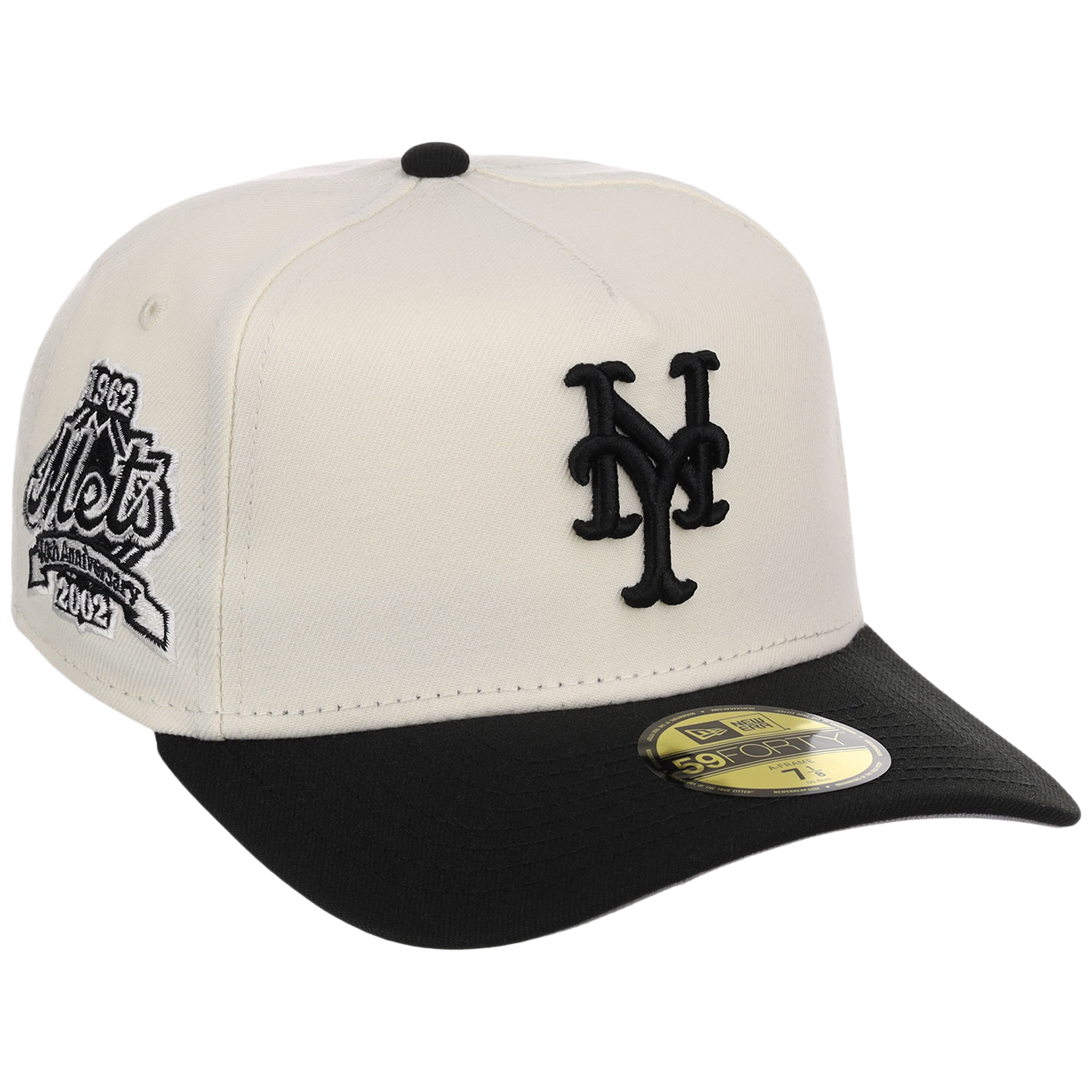 New York Mets MLB Chrome Noir New Era 59FORTY