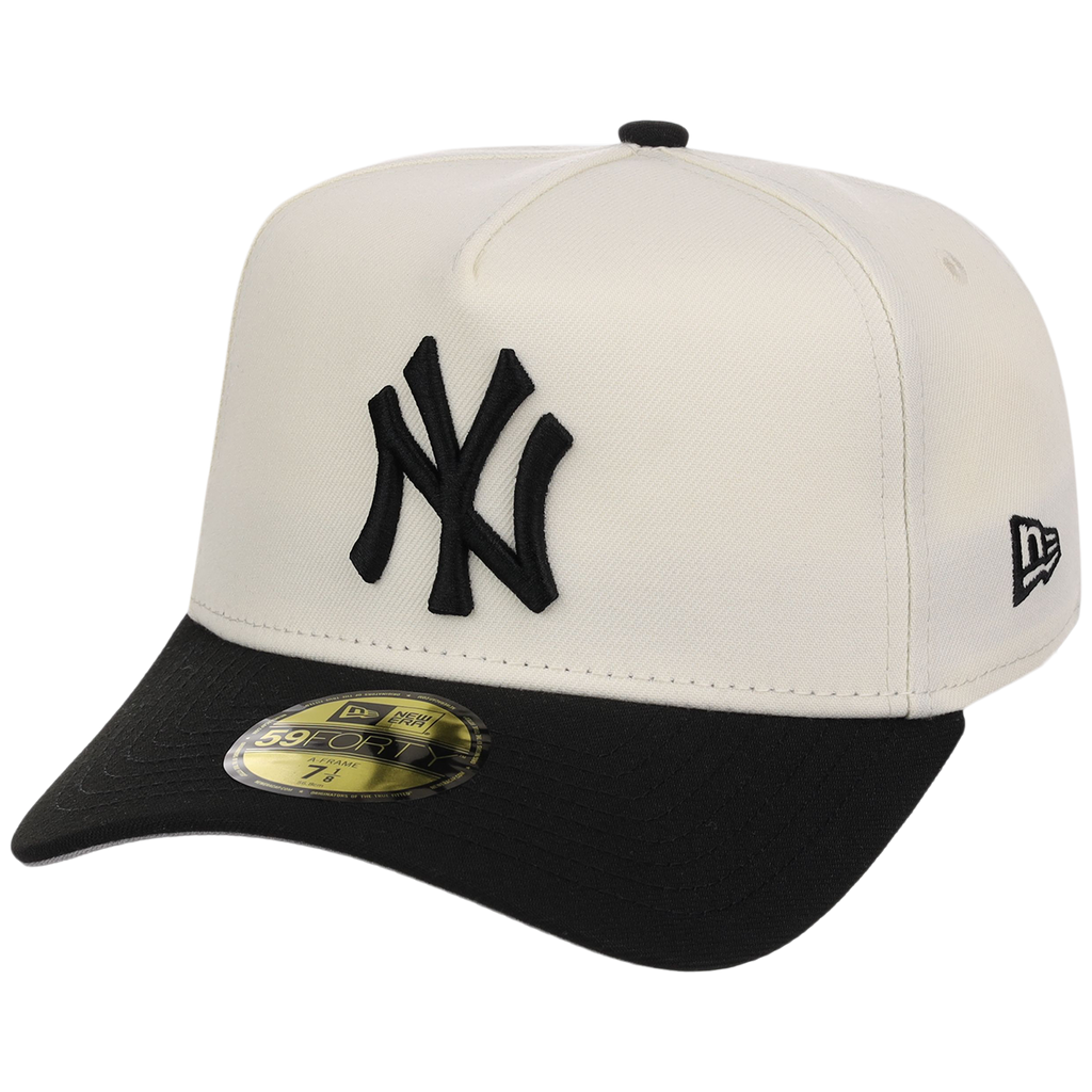 New York Yankees MLB Chrome Noir New Era 59FORTY