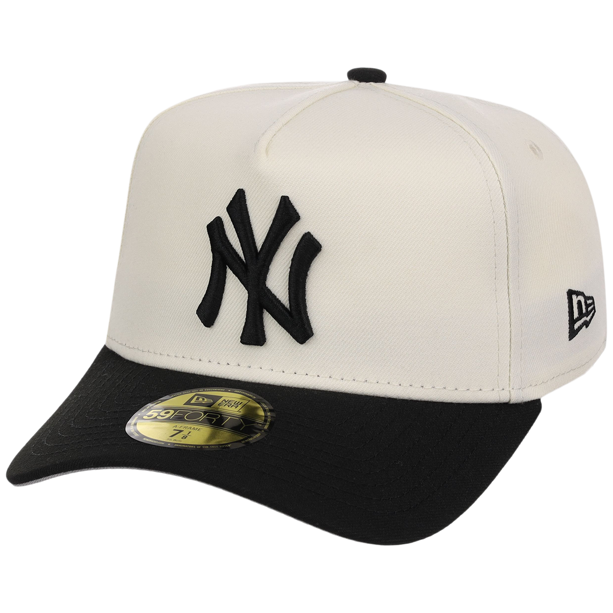 New York Yankees MLB Chrome Noir New Era 59FORTY