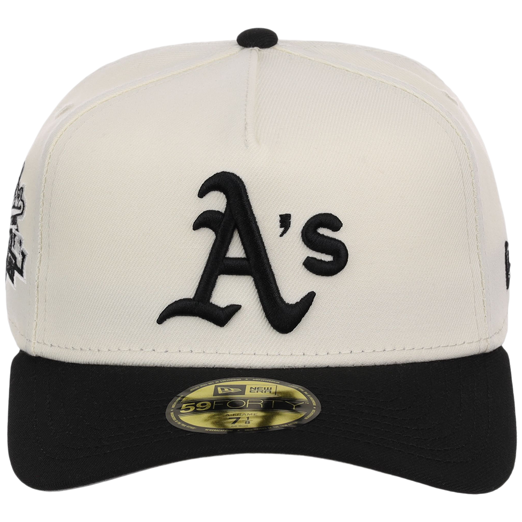 Oakland Athletics MLB Chrome Noir New Era 59FORTY
