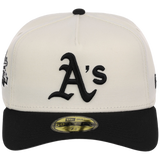 Oakland Athletics MLB Chrome Noir New Era 59FORTY