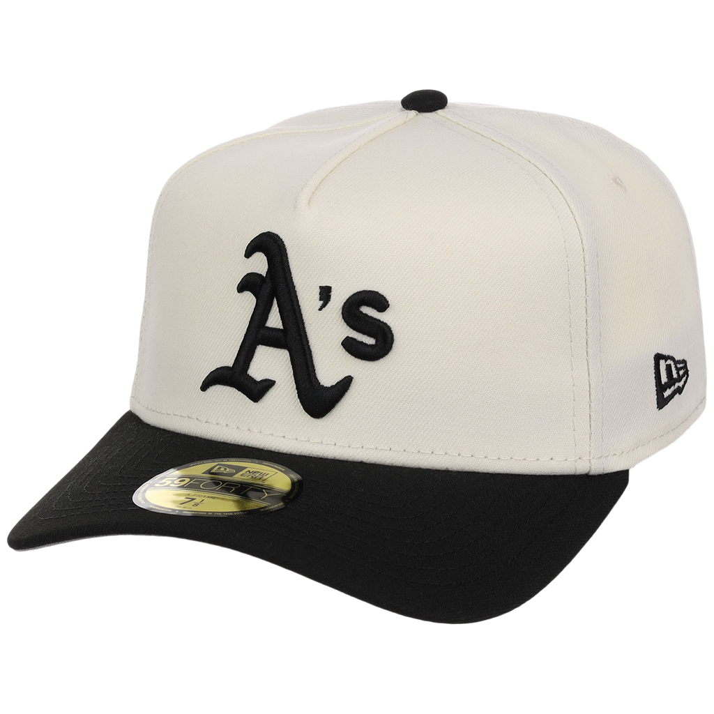 Oakland Athletics MLB Chrome Noir New Era 59FORTY