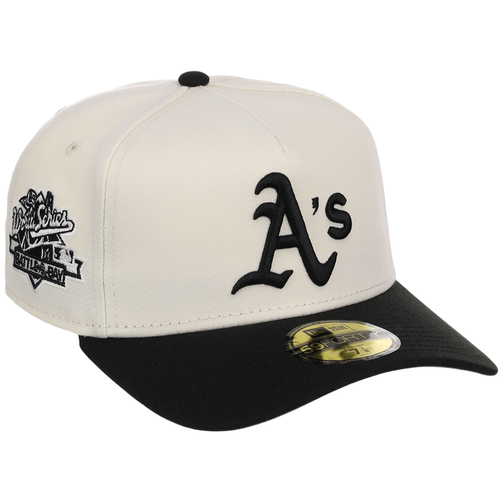 Oakland Athletics MLB Chrome Noir New Era 59FORTY