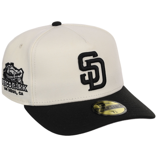 San Diego Padres MLB Chrome Noir New Era 59FORTY
