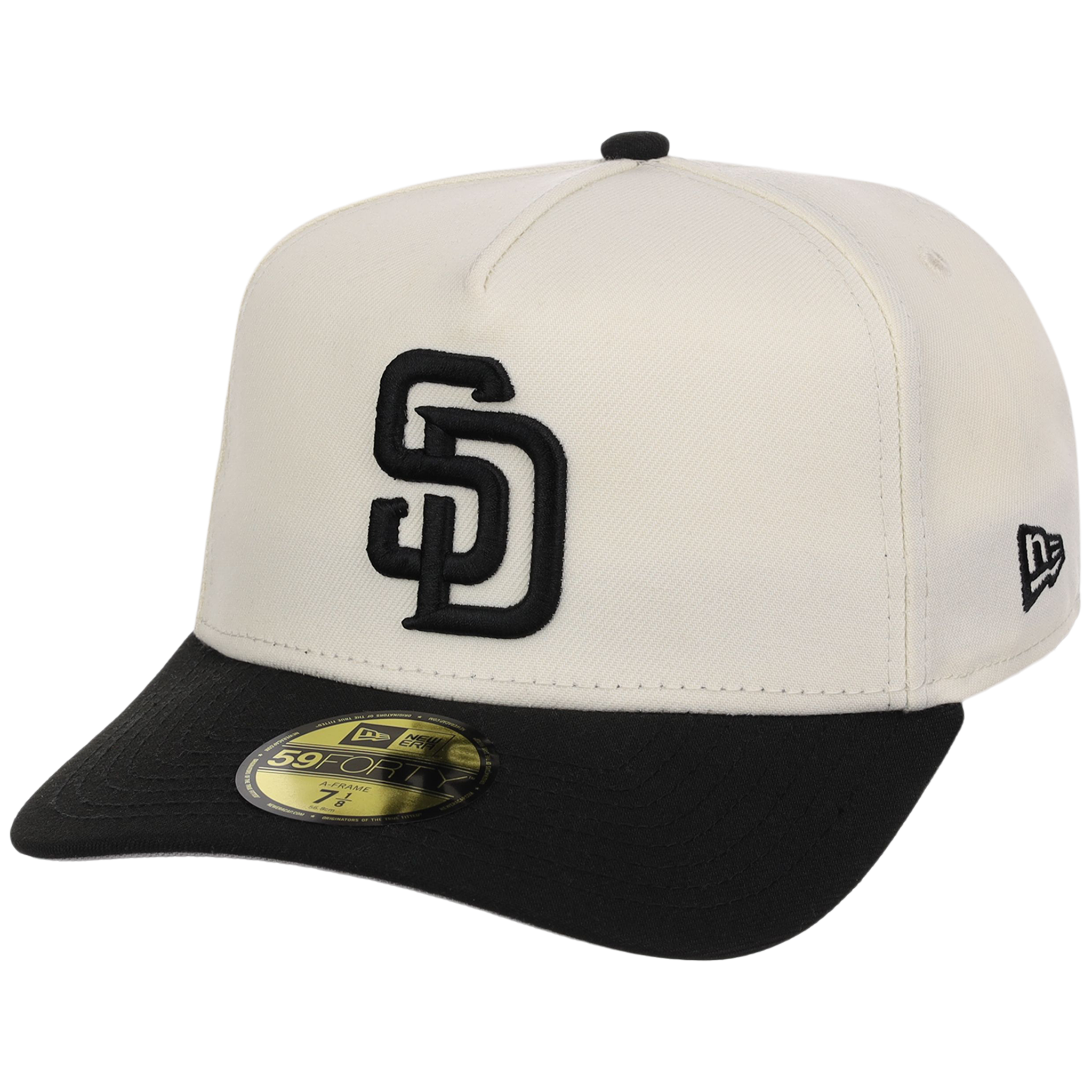 San Diego Padres MLB Chrome Noir New Era 59FORTY