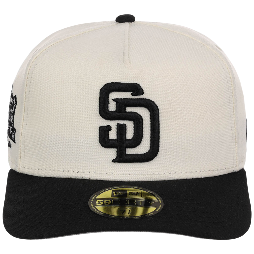 San Diego Padres MLB Chrome Noir New Era 59FORTY