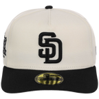 San Diego Padres MLB Chrome Noir New Era 59FORTY