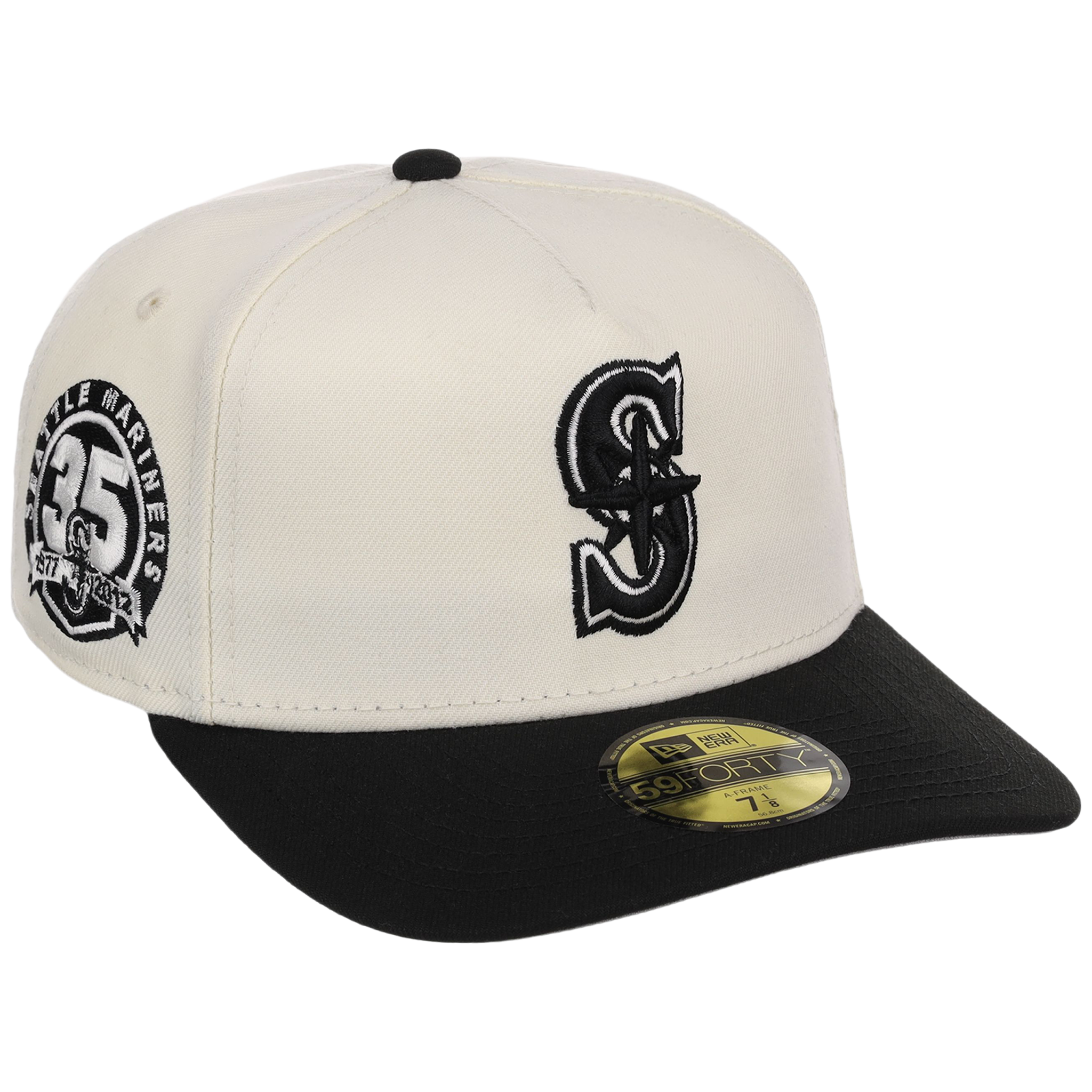 Seattle Mariners MLB Chrome Noir New Era 59FORTY