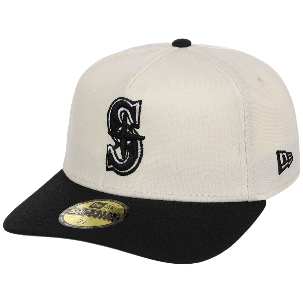 Seattle Mariners MLB Chrome Noir New Era 59FORTY