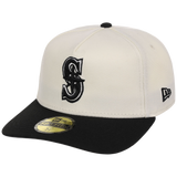 Seattle Mariners MLB Chrome Noir New Era 59FORTY
