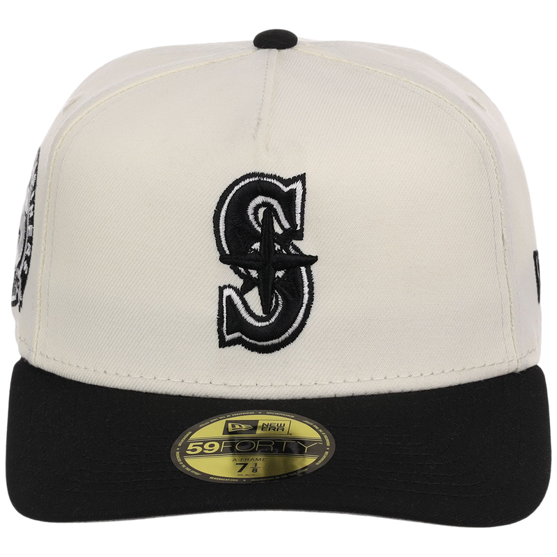 Seattle Mariners MLB Chrome Noir New Era 59FORTY – LidsHatDrop