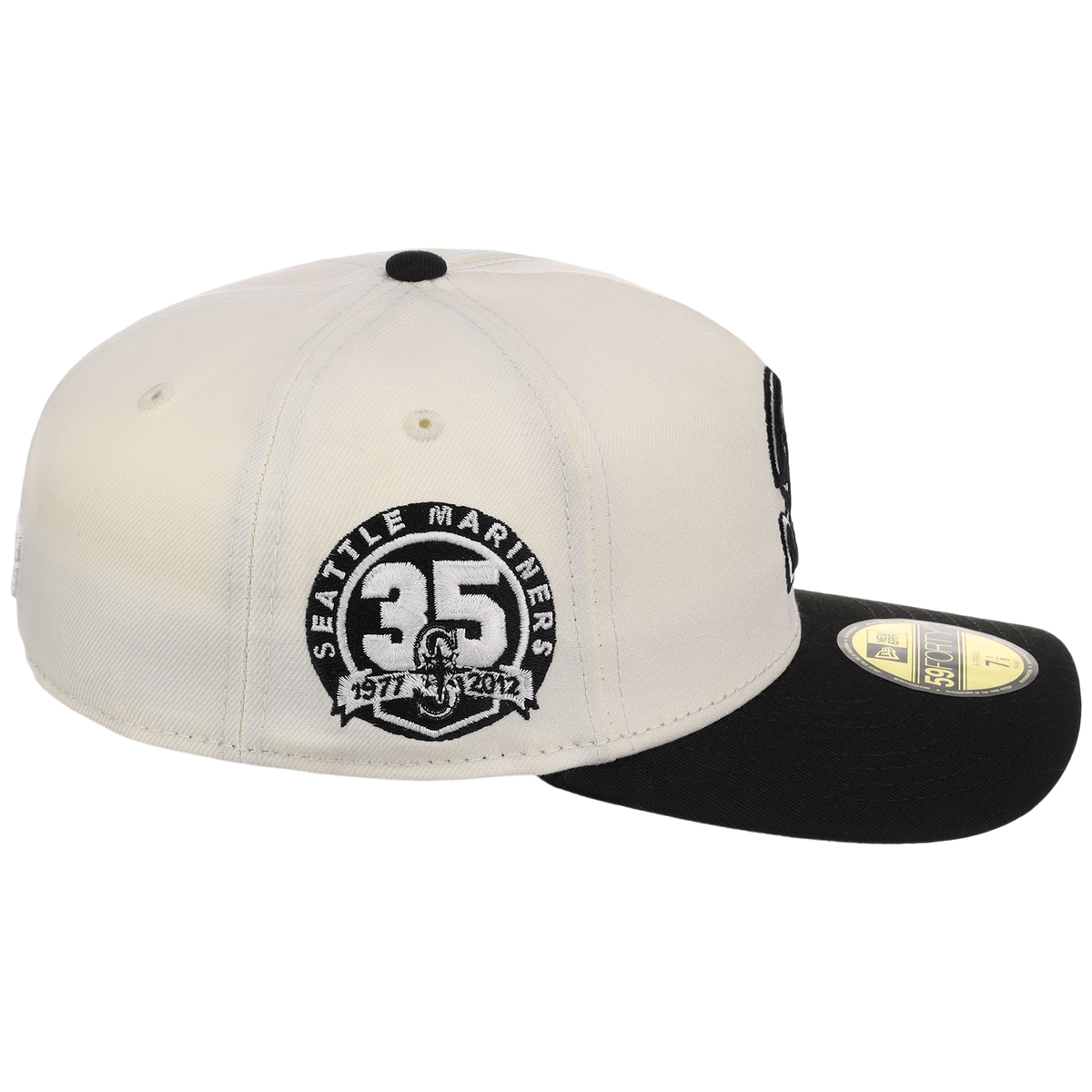 Seattle Mariners MLB Chrome Noir New Era 59FORTY