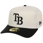 Tampa Bay Rays MLB Chrome Noir New Era 59FORTY