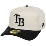 Tampa Bay Rays MLB Chrome Noir New Era 59FORTY