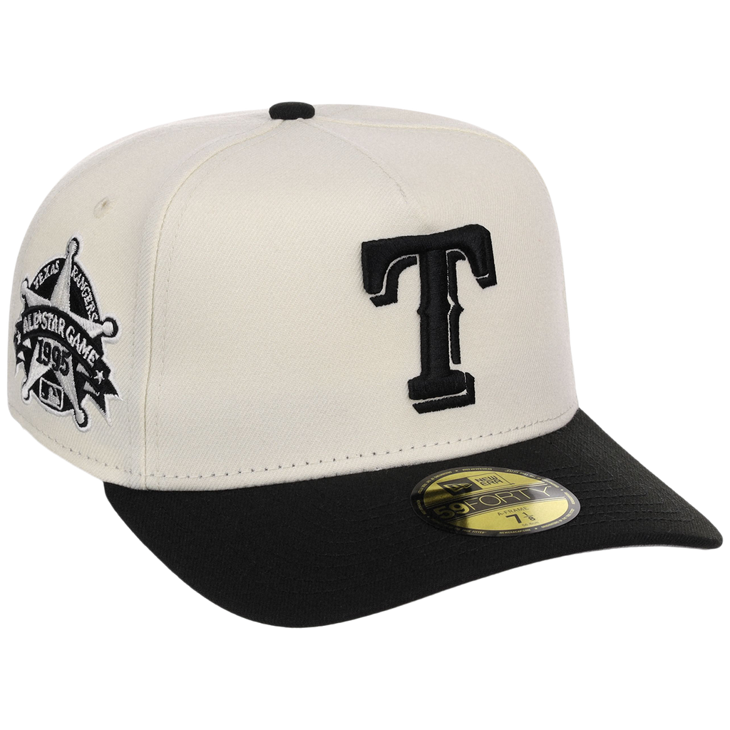 Texas Rangers MLB Chrome Noir New Era 59FORTY