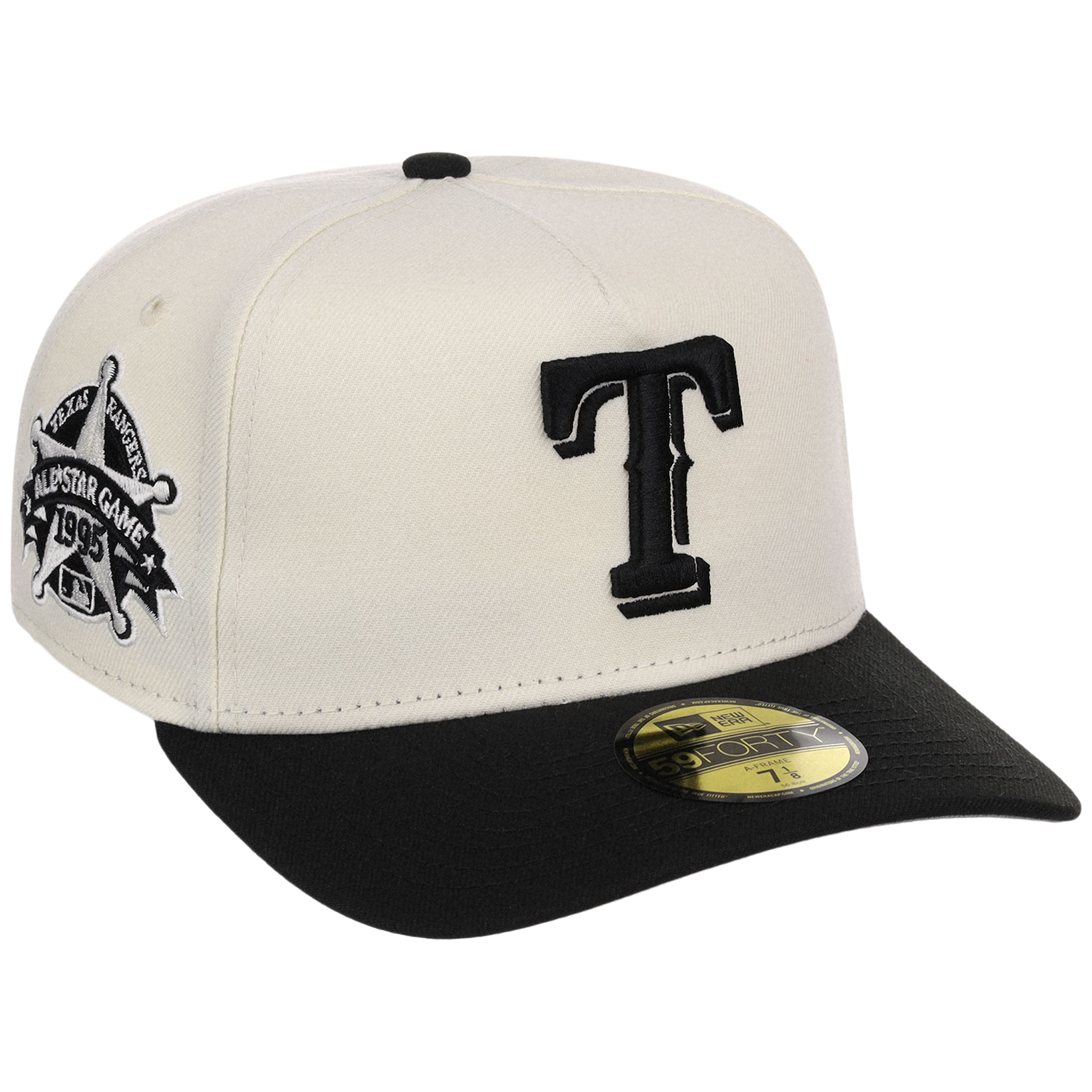 Texas Rangers MLB Chrome Noir New Era 59FORTY