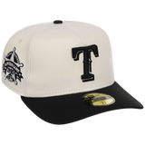 Texas Rangers MLB Chrome Noir New Era 59FORTY