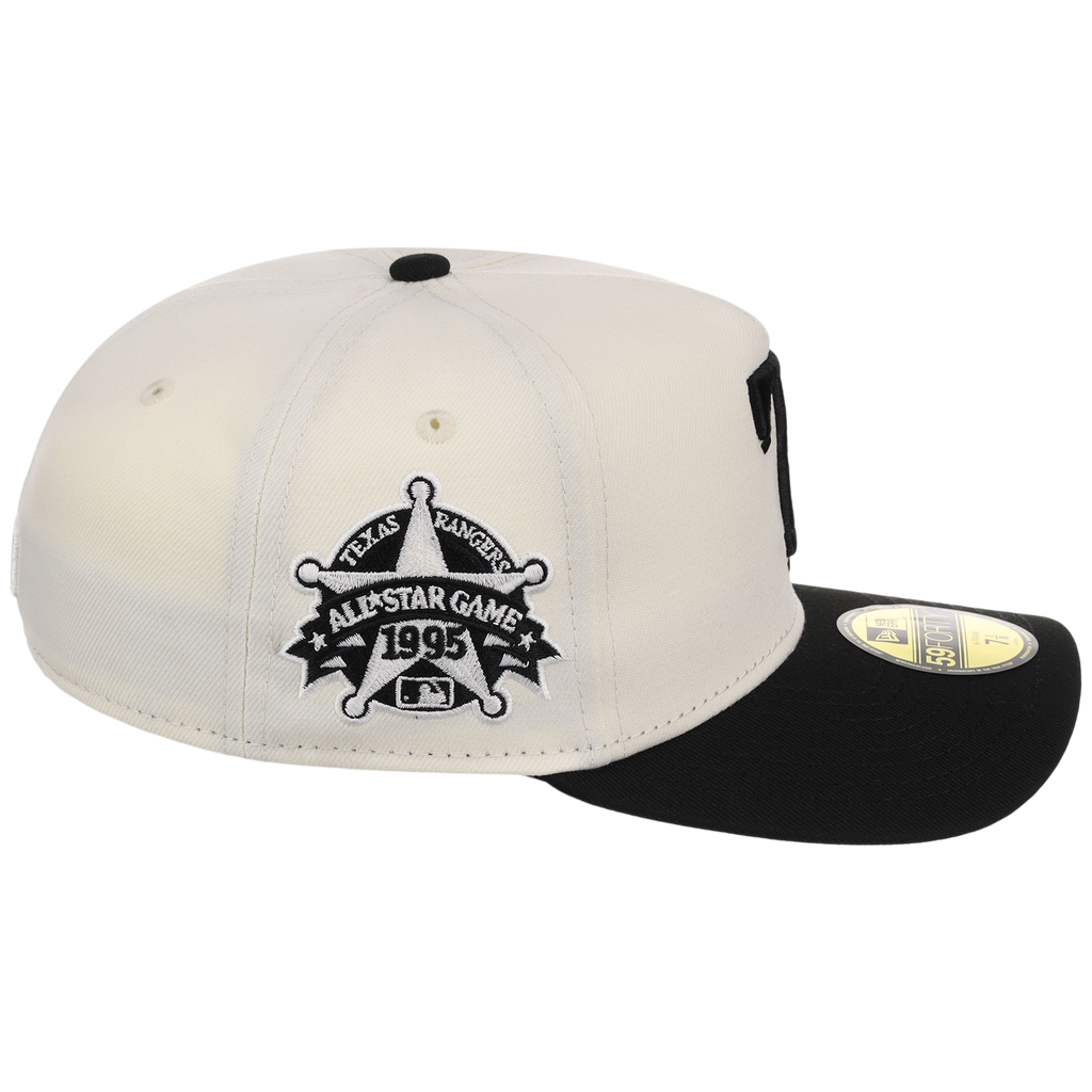 Texas Rangers MLB Chrome Noir New Era 59FORTY