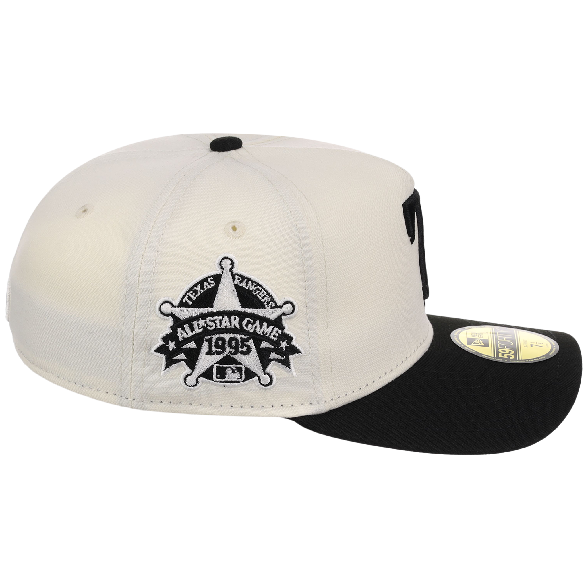 Texas Rangers MLB Chrome Noir New Era 59FORTY