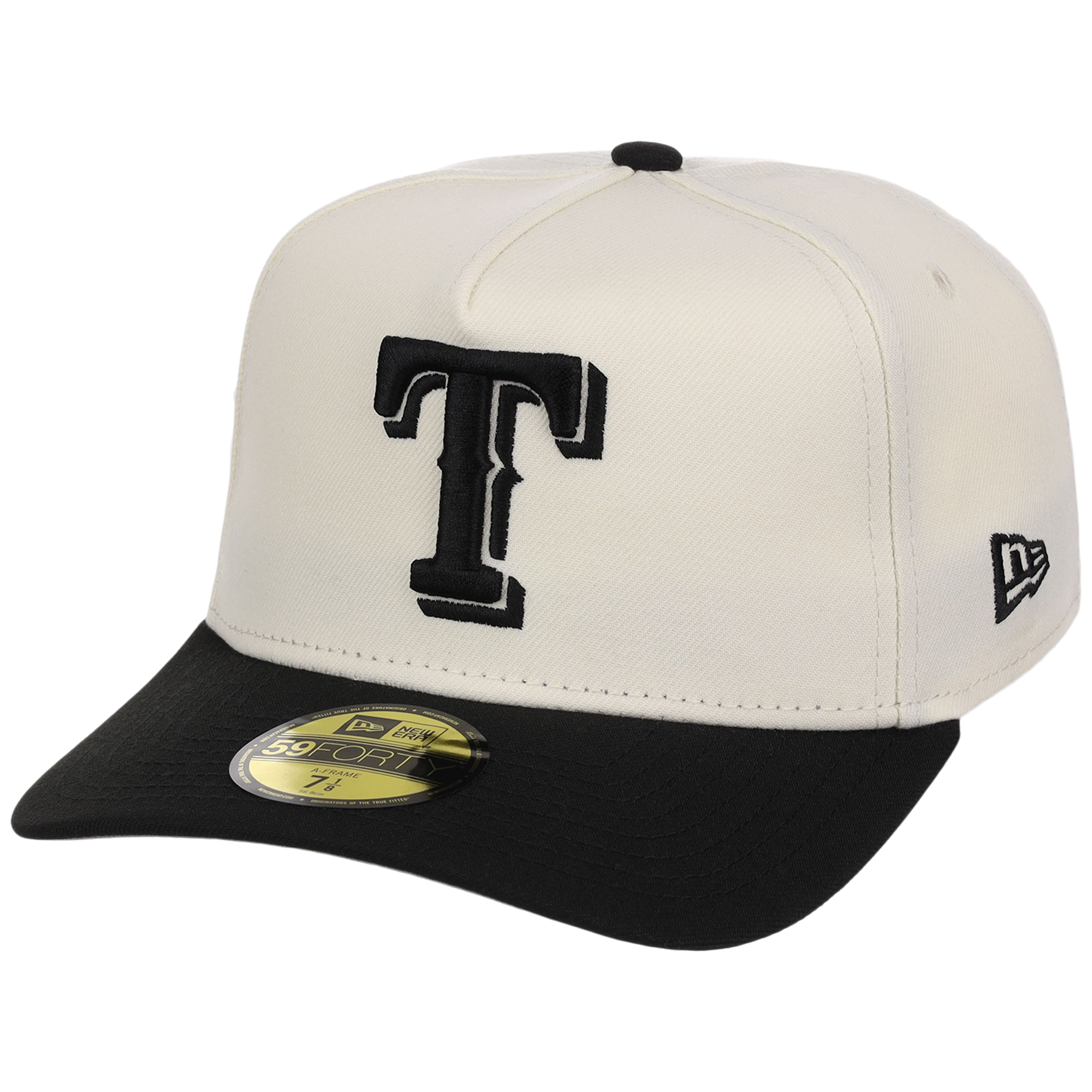 Texas Rangers MLB Chrome Noir New Era 59FORTY