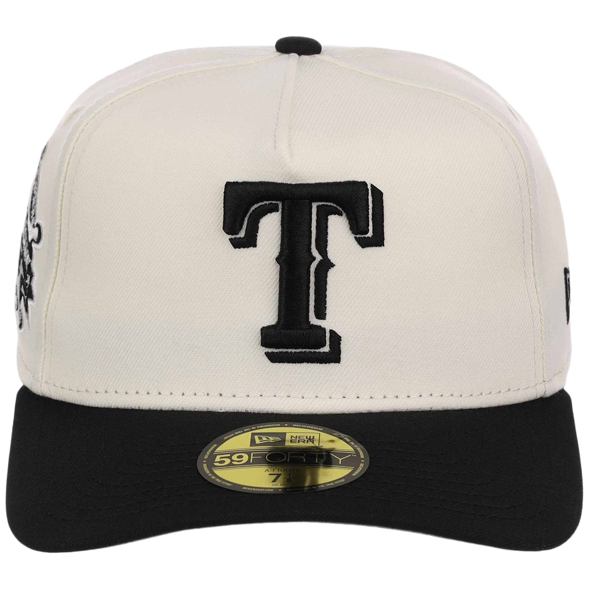 Texas Rangers MLB Chrome Noir New Era 59FORTY